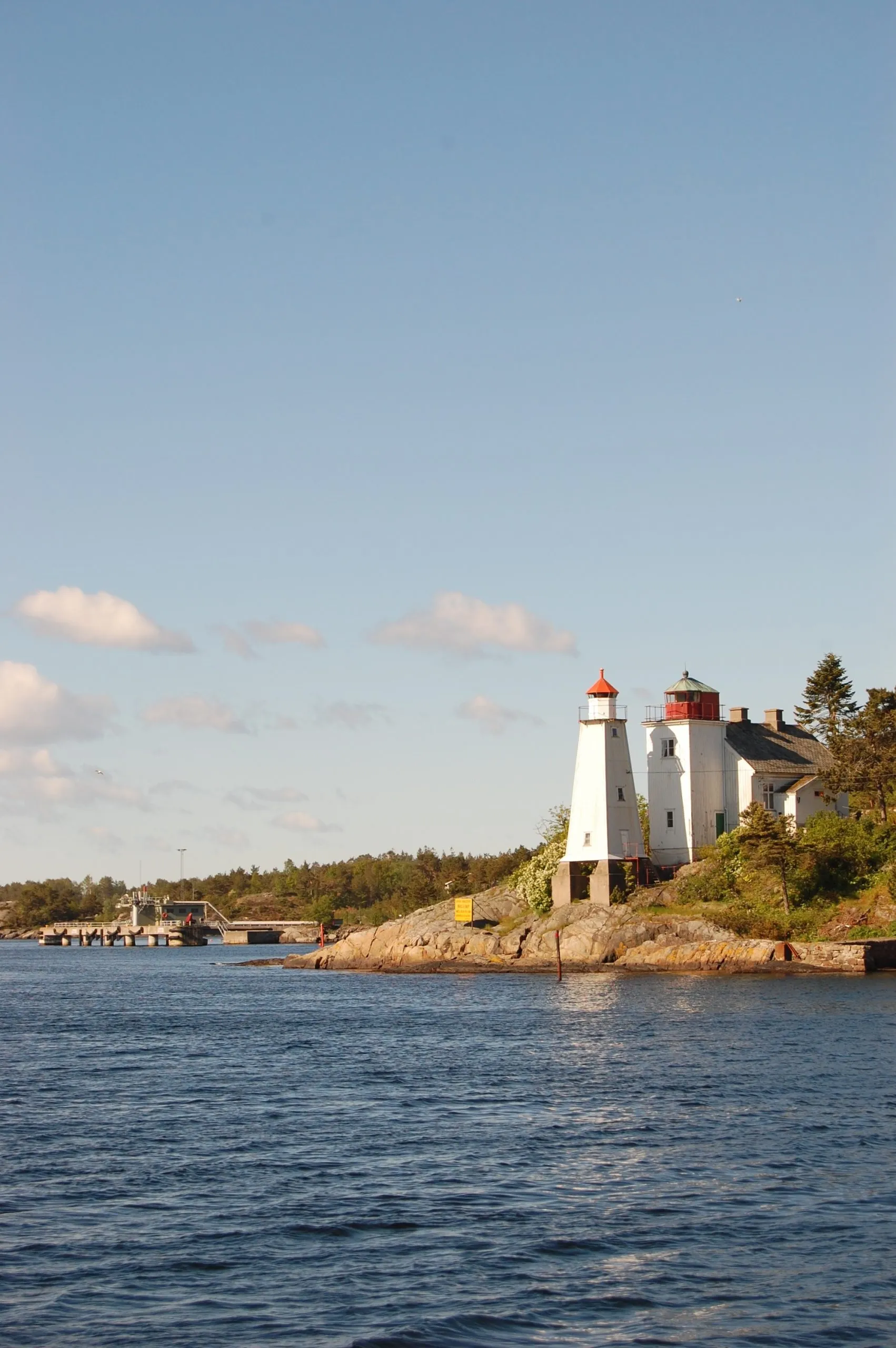 The Torungen lighthouses off the coast of Arendal